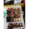 Image 2 : CASE OF CHRISTMAS ORNAMENTS