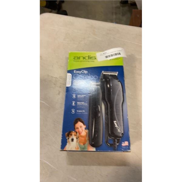 ANDIS EASY CLIP COMBO PET TRIMMERS