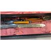 Image 4 : STERLING SILVER TURKEY CUTTING SET WITH CROWN CREST CUTLERY