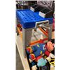 Image 3 : LOT OF MICKEY MOUSE COLLECTIBLES AND KIDS WORKBENCH