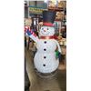 Image 1 : 7 FT SNOW MAN WEATHER PROOF PRE LIT SNOWMAN