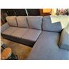 Image 2 : Large Gray Sectional (Like New)