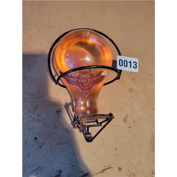 Antique Fire Chief Scientific Fire Extinguisher