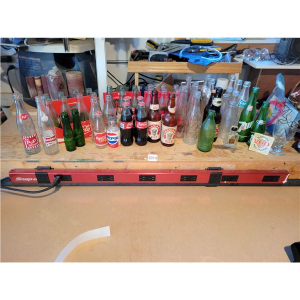 Vintage Glass Bottle Collection