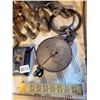 Image 3 : Vintage Irons, Measuring Tapes & Scale