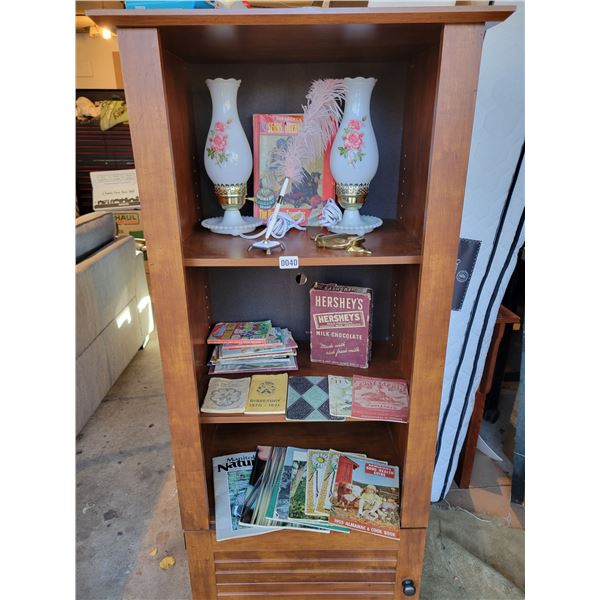 Hershey's Tabletop Croquet Set - Various Books & Magazines - Electric Lamps - Feather Pen