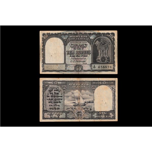 India, Republic India, CD Deshmukh