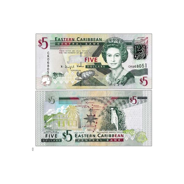 Eastern Caribbean Islands, Queen Elizabeth II