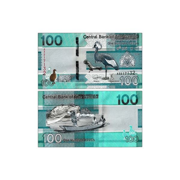 The Gambia, 100 Dalasis