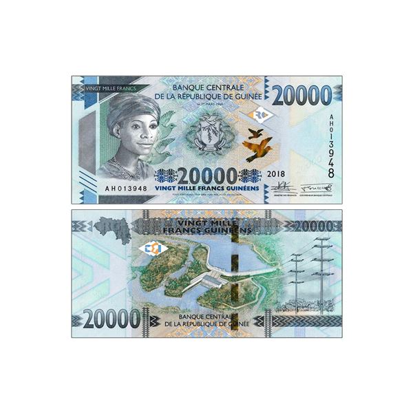 Guinea Republic, 20000 Guinean Francs