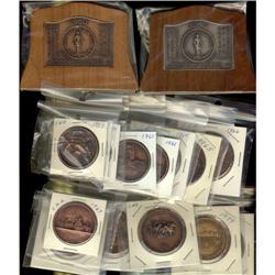 CNA Medals. Large lot of 15 medals includes;