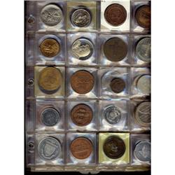 Lot of 100 Modern commerative medals.  A larg