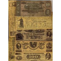 USA Counterfeit Confederate notes, Large lot 59