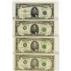 Image 1 : USA $5 notes.  Lot of 4 notes, all replacemen