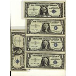 USA 1957 $1 FR-1619*(1), 1619(3), 1620(3), 16