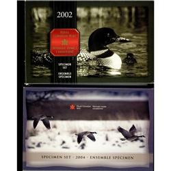 Lot of 13 Specimen Sets, includes; 1981,1986,