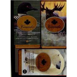 Complete set of 8 'Coin and Stamp series in w