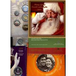 Lot of 9  25¢:  2004 Canada  day Citizenship,