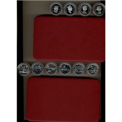 Lot of 2 sets of RCM:  2004 50¢ sterling silv