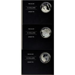 Lot of 4 $10 RCM:  2005 Year of the Veteran,