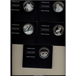 Lot of 5 $30 RCM:  2006 Canadarm, 2006 Dog Sl