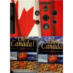 Lot of 10 OH Canada sets:  1997 Flying loon,