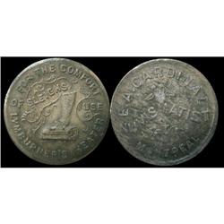 EA. Cardinal mule Token,