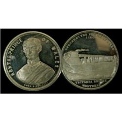 Leroux 642, Obv: Bust of the Prince of Wales