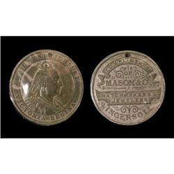 Leroux 981,  Obv: Bust of Victoria to the rig