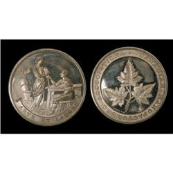 Leroux 1135  Obv,:  Fine Arts and Labor flowe