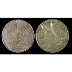 Leroux 1145,  Obv,:  Ice palace,  Rev,:  The