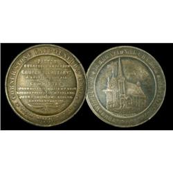 Leroux 1440  Obv,:  Church,  Rev,:  Corner st