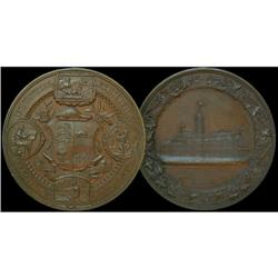 Leroux 1464  Obv,:  Arms of the City of Toron