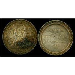 Leroux 1600  Obv,:  Arms of Canada with two s