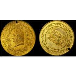 Leroux 1743  Obv,:  Bust to the left in a wre