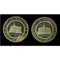 Leroux 1776  Obv,: Building,  Rev,: Building,