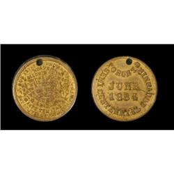 Leroux 1822  Obv,:  Toronto semi centennial s