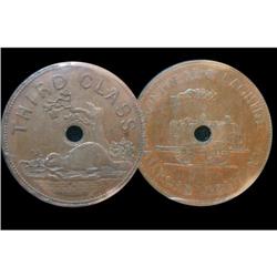 Br:530 Lachine Railroad Token ICCS EF45.  A g