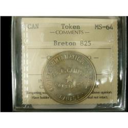 Breton# 825 ICCS MS64, a nice clean example.