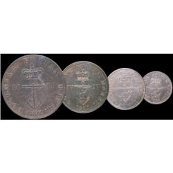 Complete set of Br.Colonie tokens, includes B