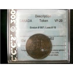 Breton # 997 Charlton # PE10-19, graded CCCS