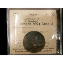 Breton # 997 Charlton # PE10-2, graded ICCS V