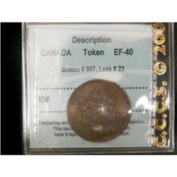 Breton # 997 Charlton # PE10-23, graded CCCS