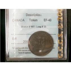 Breton # 997 Charlton # PE10-35, graded CCCS