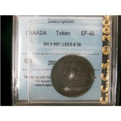 Breton # 997 Charlton # PE10-36, graded CCCS