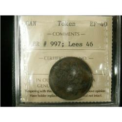 Breton # 997 Charlton # PE10-46, graded ICCS