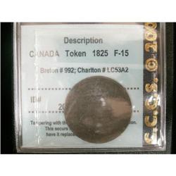 Breton # 992 Charlton # LC53A2, graded CCCS F