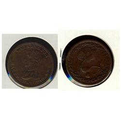 CH#WE-9; Br:980 Wellington "Copper" coinage.