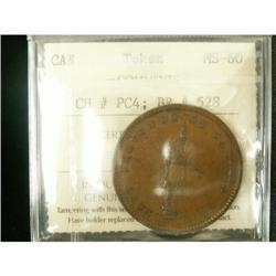 Breton # 528, Charlton # PC4, graded ICCS MS-