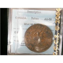 Breton # 719 Charlton # PC6D, graded CCCS AU-